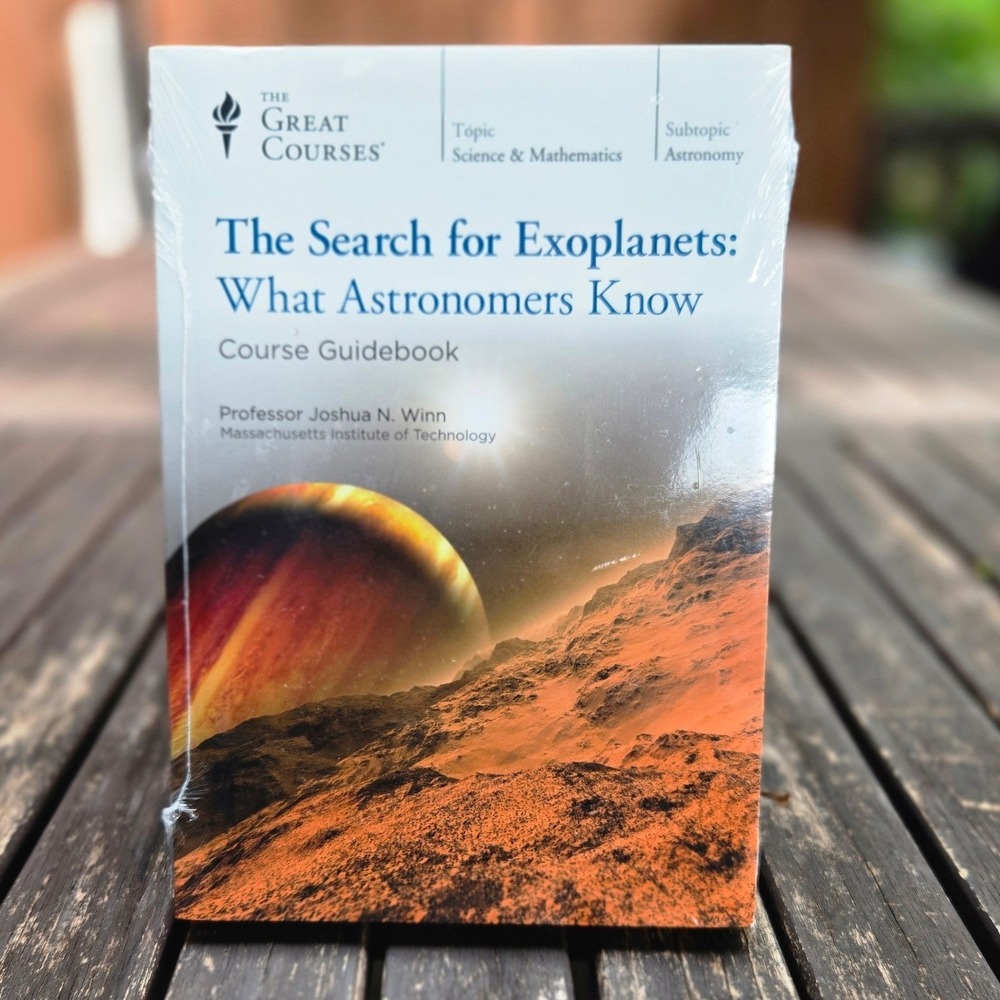 Great Courses The Search for Exoplanets DVD & Guidebook Set Brand New
